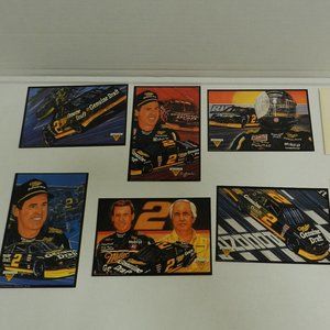 Vintage NASCAR Rusty Wallace Racing 3 Card Set #1 & #2 Miller Brewing Co 1994  A
